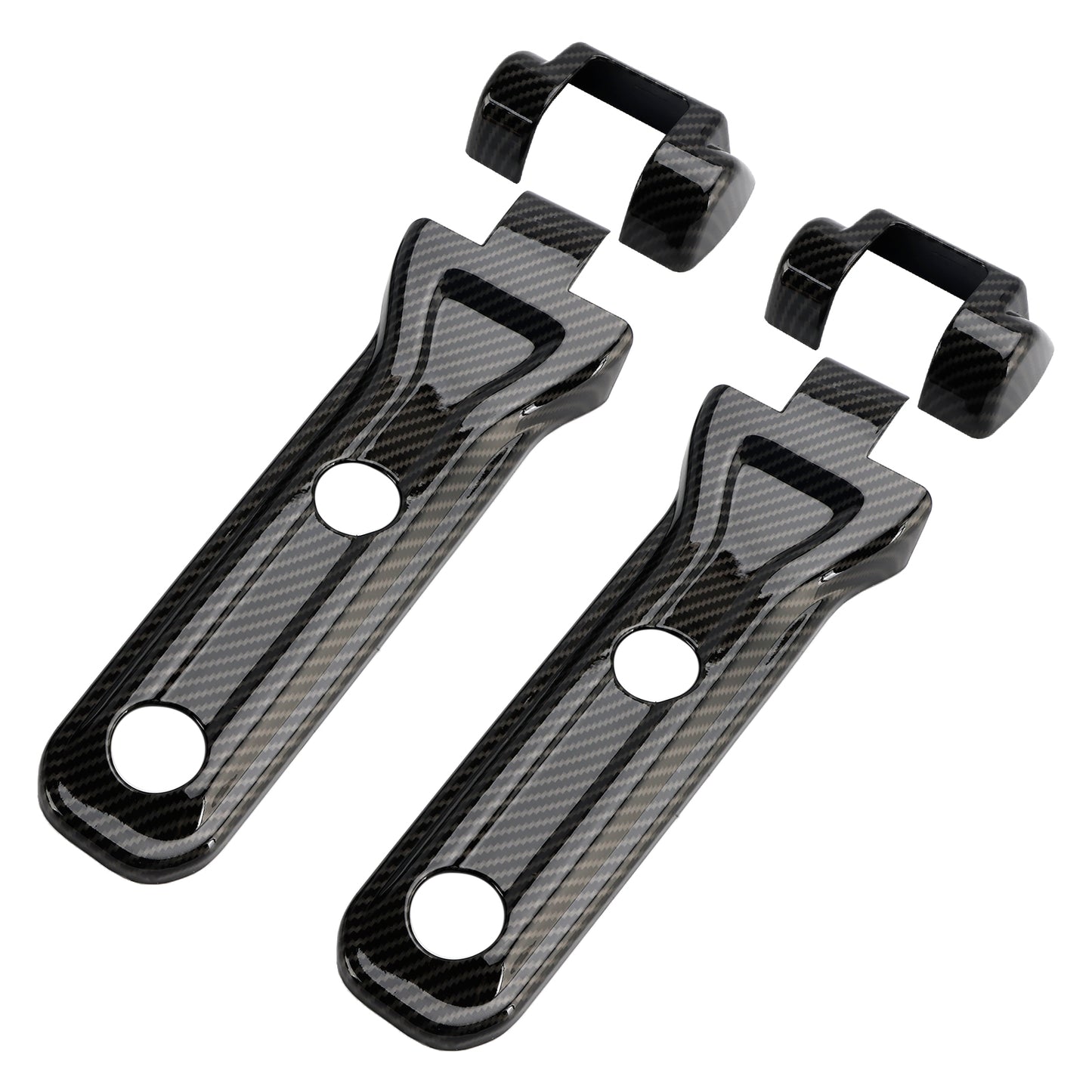 2018-2024 Jeep Wrangler JL Carbon Fiber Tailgate Hinge Cover Trim