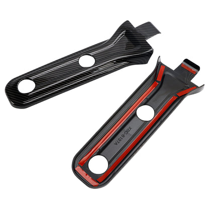 Carbon Fiber Tailgate Hinge Cover Trim 2018-2024 Jeep Wrangler JL &Unlimited