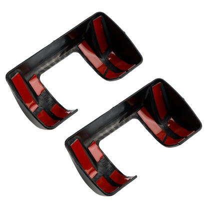 Carbon Fiber Tailgate Hinge Cover Trim 2018-2024 Jeep Wrangler JL &Unlimited