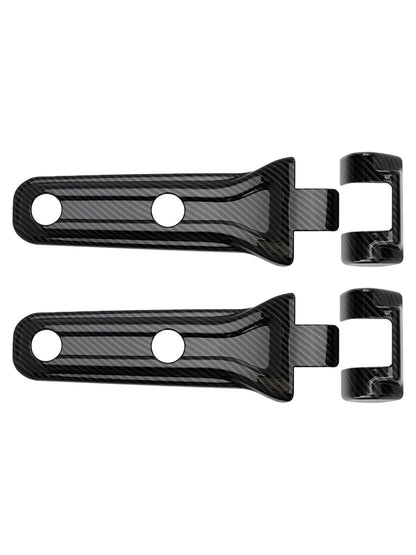 Carbon Fiber Tailgate Hinge Cover Trim 2018-2024 Jeep Wrangler JL &Unlimited