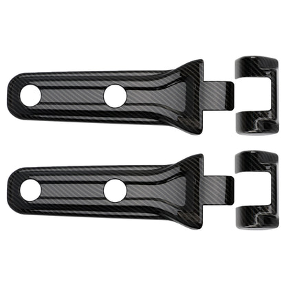 Carbon Fiber Tailgate Hinge Cover Trim 2018-2024 Jeep Wrangler JL &Unlimited