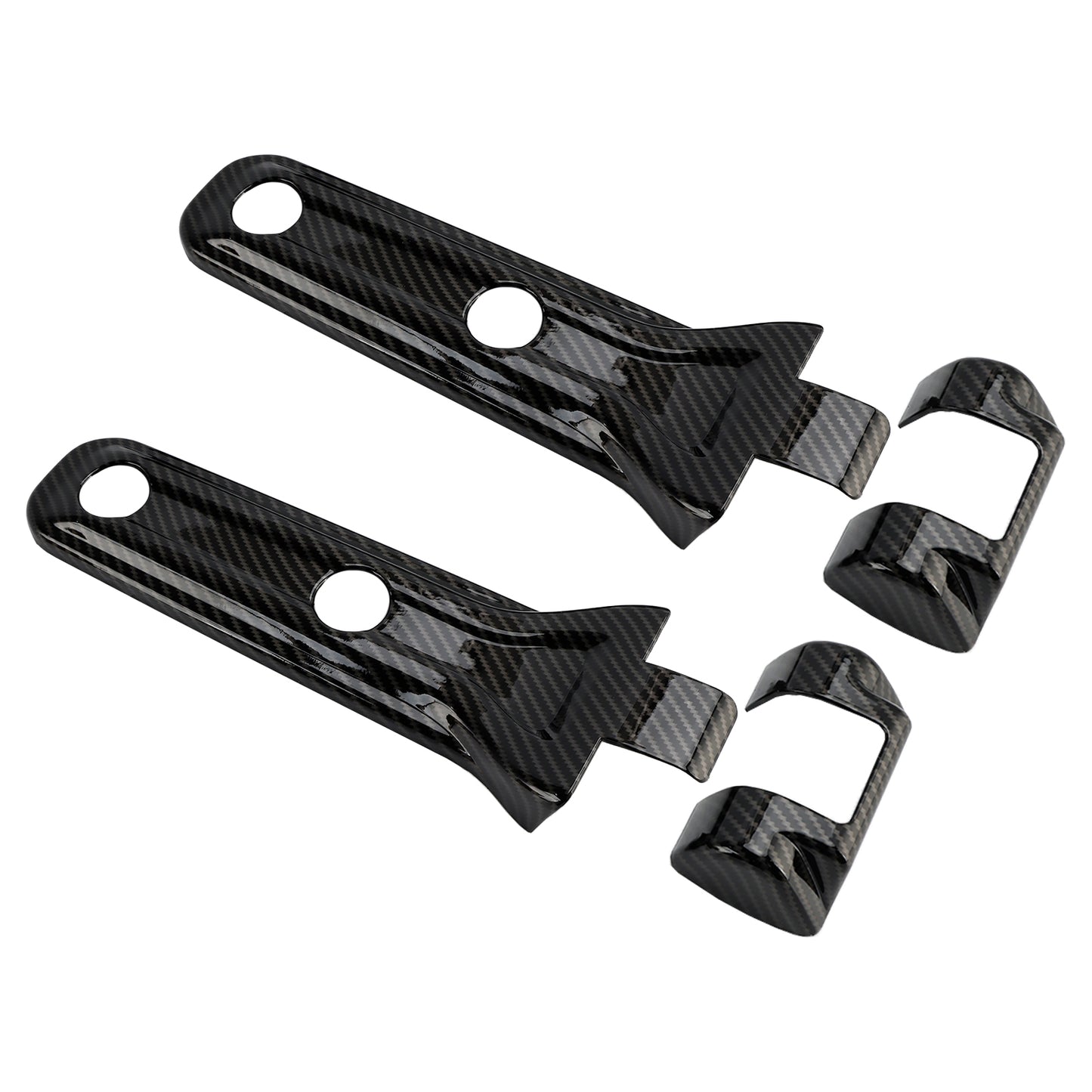 2018-2024 Jeep Wrangler JL Carbon Fiber Tailgate Hinge Cover Trim