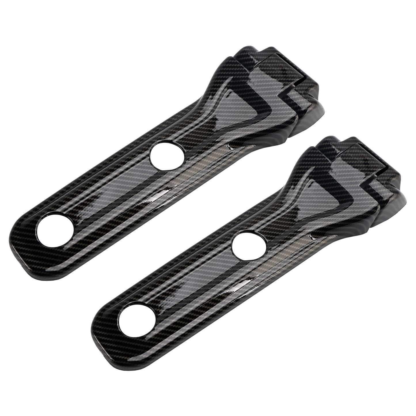 2018-2024 Jeep Wrangler JL Carbon Fiber Tailgate Hinge Cover Trim