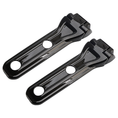 Carbon Fiber Tailgate Hinge Cover Trim 2018-2024 Jeep Wrangler JL &Unlimited