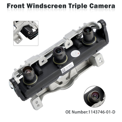 2021 Tesla Model 3 1143746-01-D Front Windscreen Triple Camera