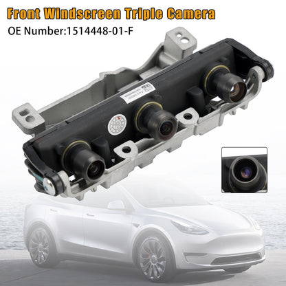 2021 2022 Tesla Model Y 1514448-01-F Front Windscreen Triple Camera