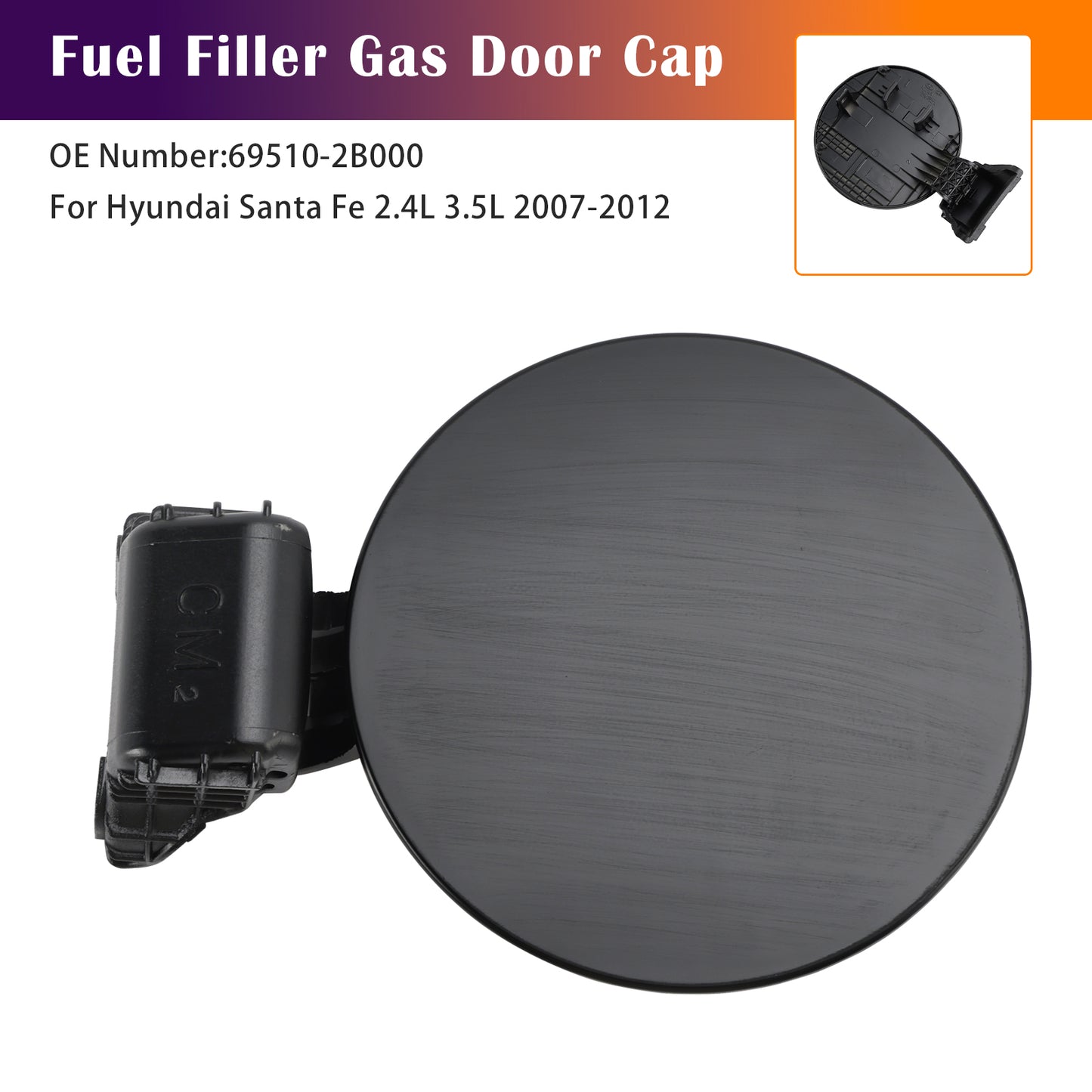 2007-2012 Hyundai Santa Fe 69510-2B000 Fuel Filler Gas Door Cap