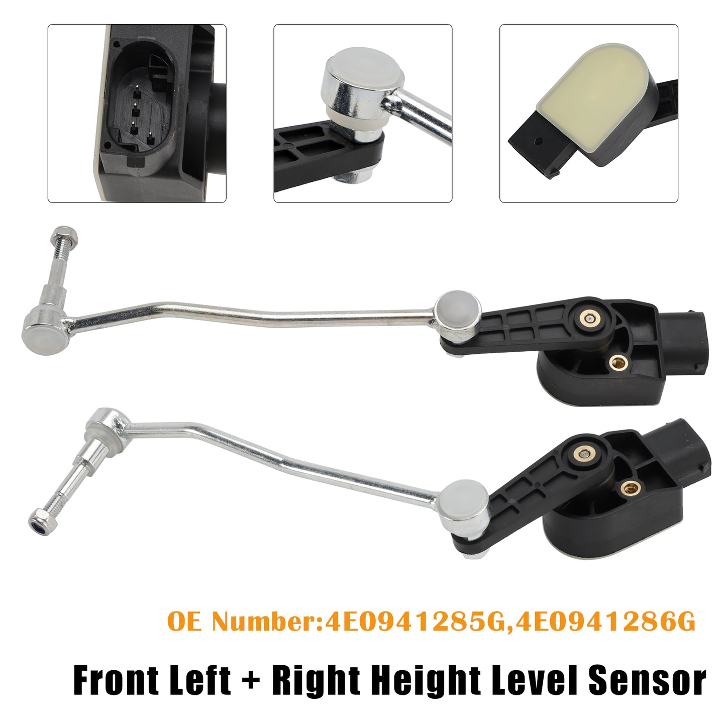 2004-2010 VW Touareg (7LA, 7L6, 7L7) 6.0 W12 SUV 4E0941285G Ride Height Level Sensor