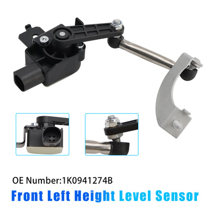 2006-2009 VW Rabbit 1K0941274B Front Left Ride Height Level Sensor