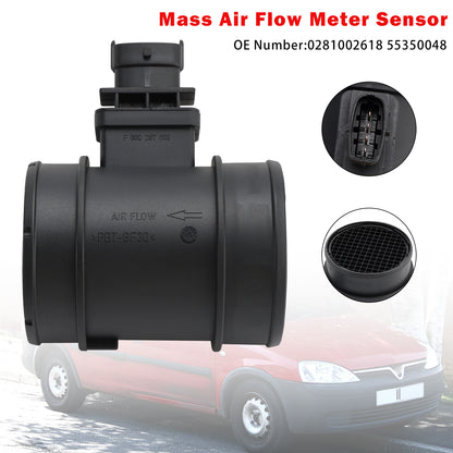 Vauxhall Combo Mk II (C) F25 55350048 Mass Air Flow Meter Sensor