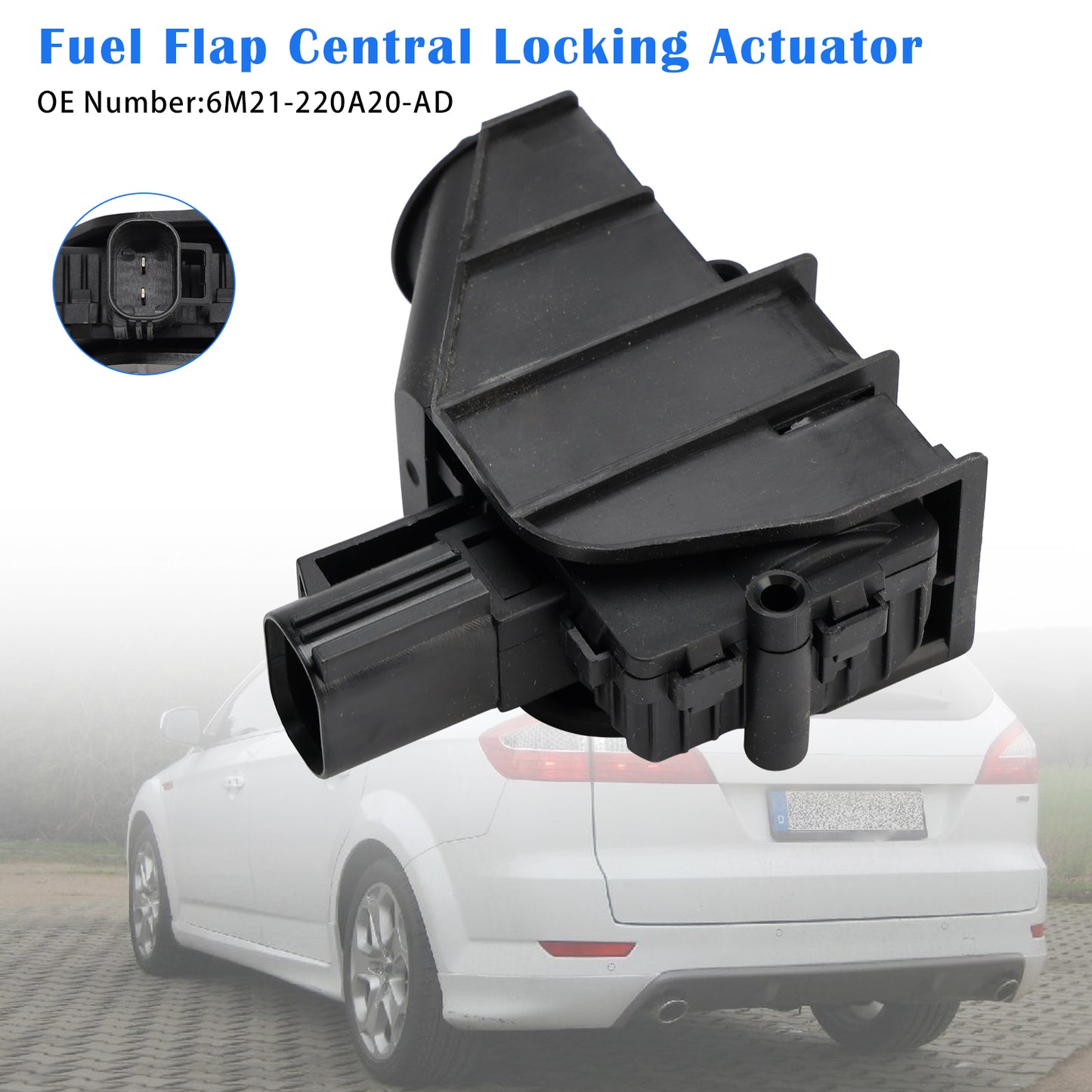 2007-2014 6M21-220A20-AD Ford Mondeo MK4 Fuel Flap Central Locking Actuator