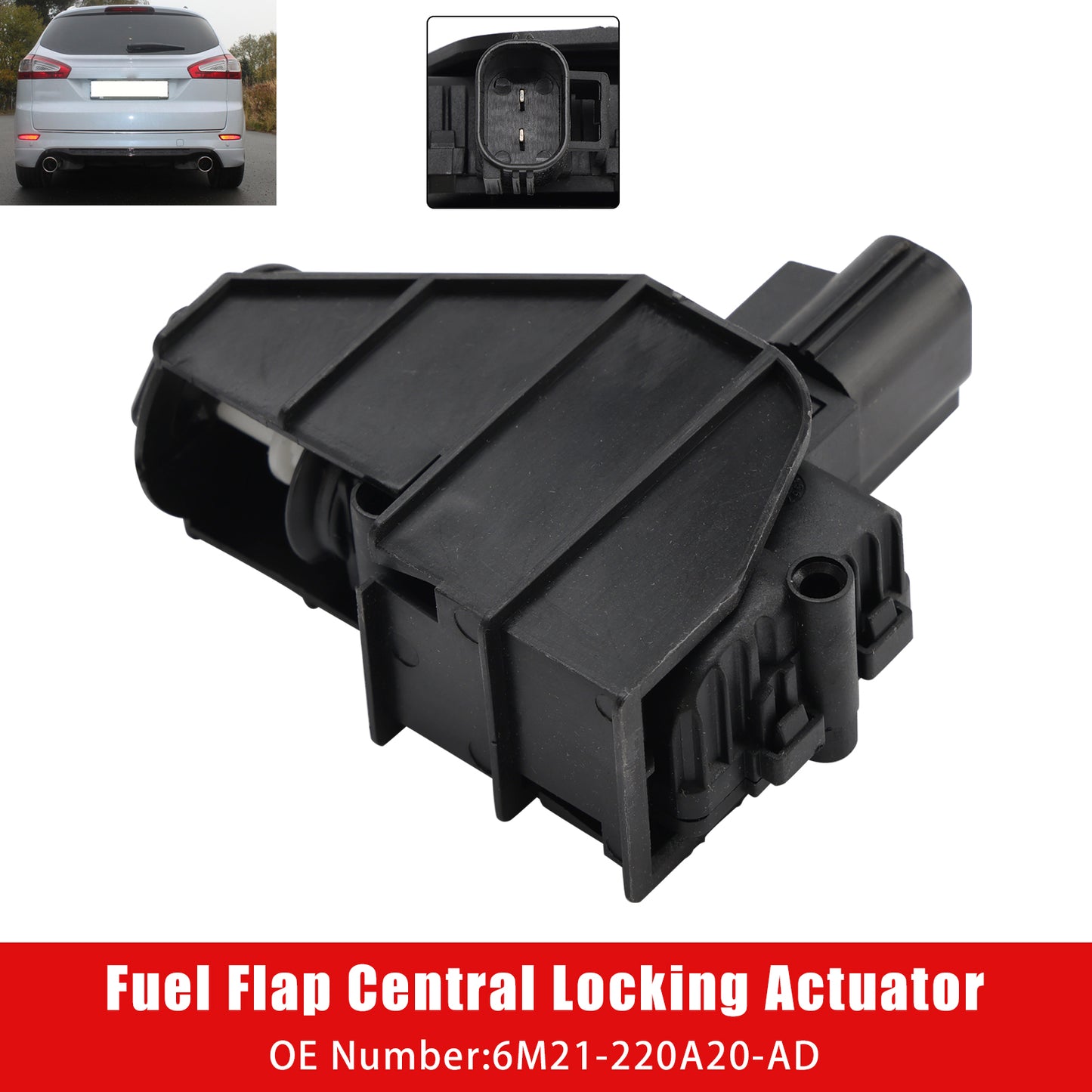 2007-2014 6M21-220A20-AD Ford Mondeo MK4 Fuel Flap Central Locking Actuator
