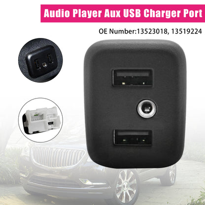 2017-2018 Envision 13523018 Audio Player Aux USB Charger Port