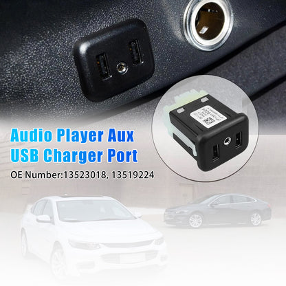 2017-2018 Envision 13523018 Audio Player Aux USB Charger Port