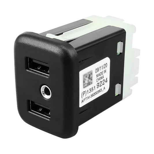 2017-2018 Verano 13523018 Audio Player Aux USB Charger Port