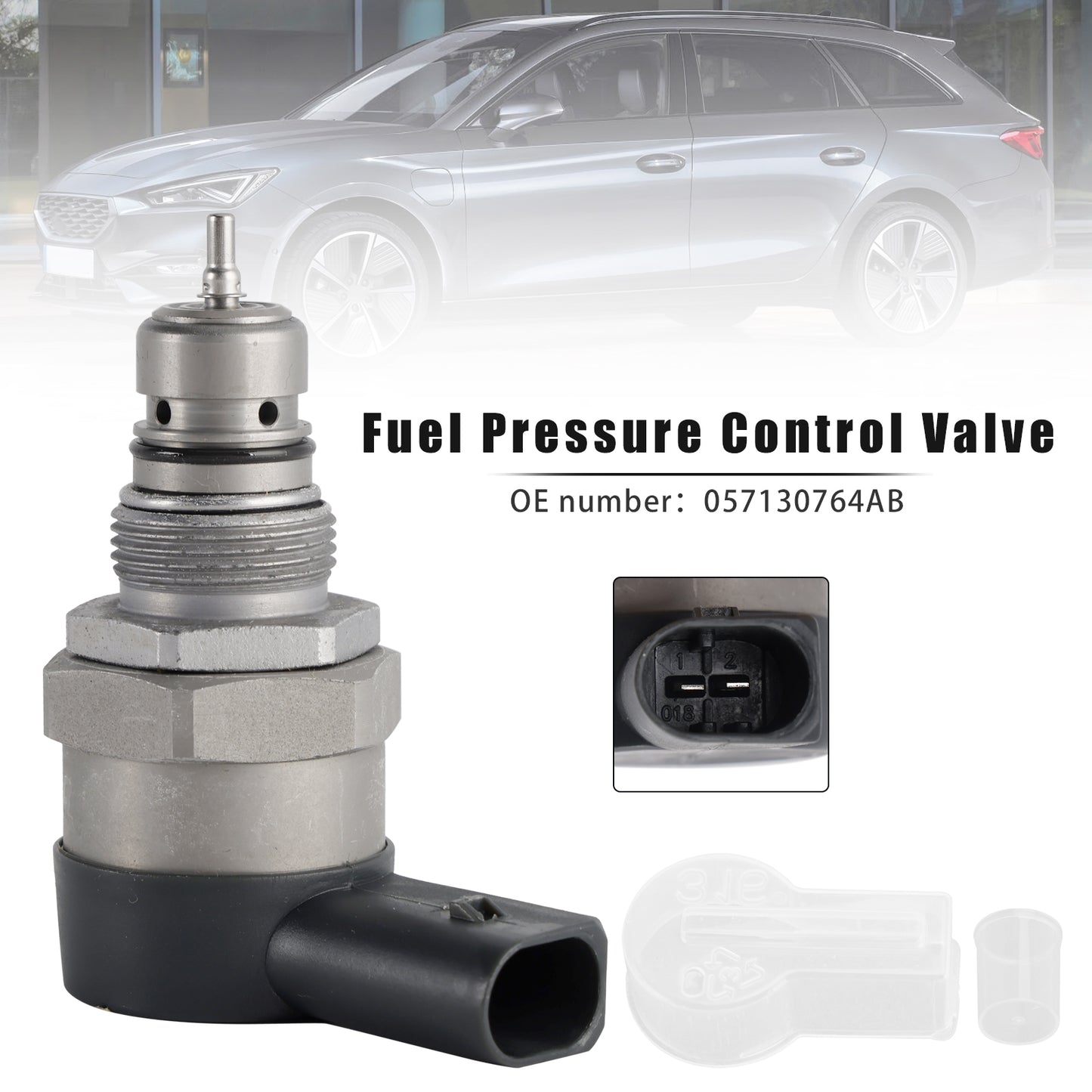 VW Audi Porsche Seat Skoda 1.4-3.0 TDI 057130764AB Fuel Pressure Control Valve