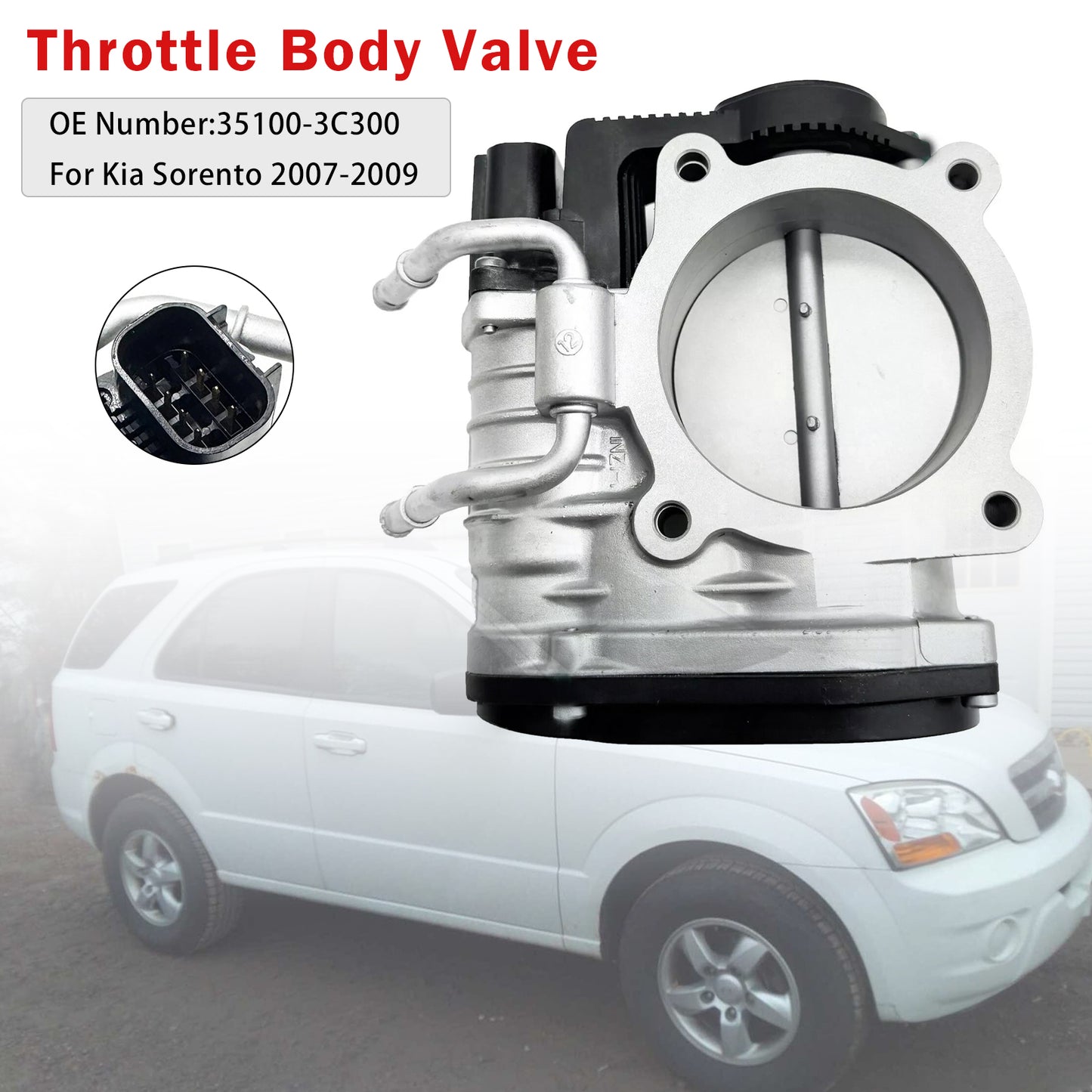 2007 Kia Sorento Base EX LX 3.8L V6 - Gas 35100-3C300 Throttle Body Valve