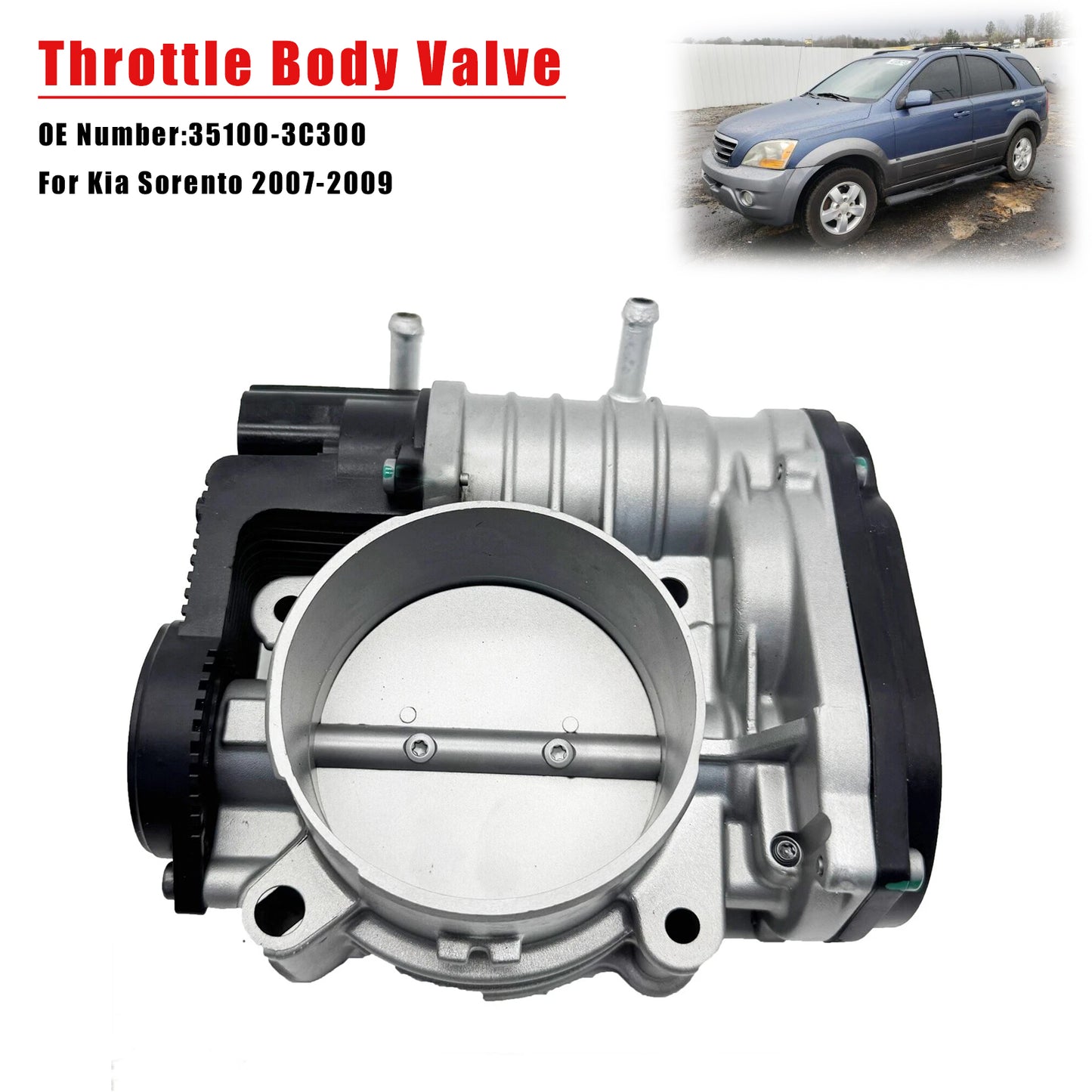 2007 Kia Sorento Base EX LX 3.8L V6 - Gas 35100-3C300 Throttle Body Valve