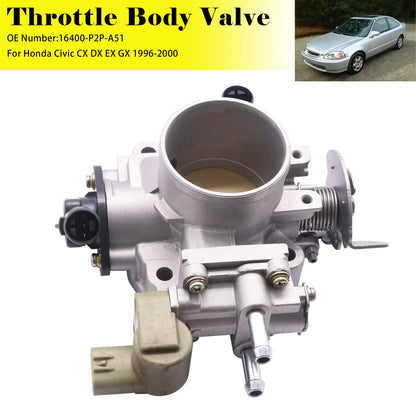 1996-2000 Honda Civic CX DX EX 16400-P2P-A51 Throttle Body Assembly