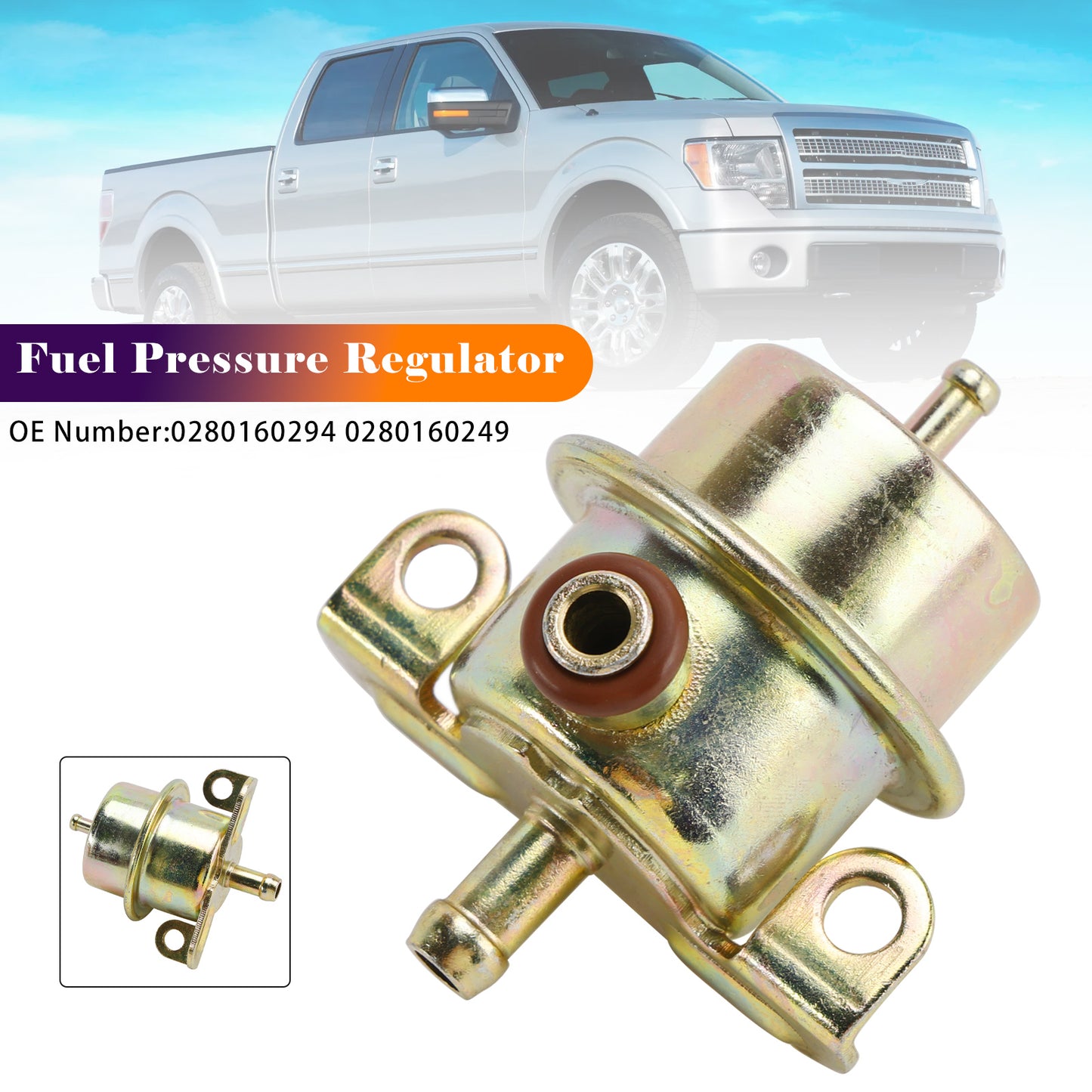 Volvo 1354710, 3517064 0280160294 Fuel Pressure Regulator