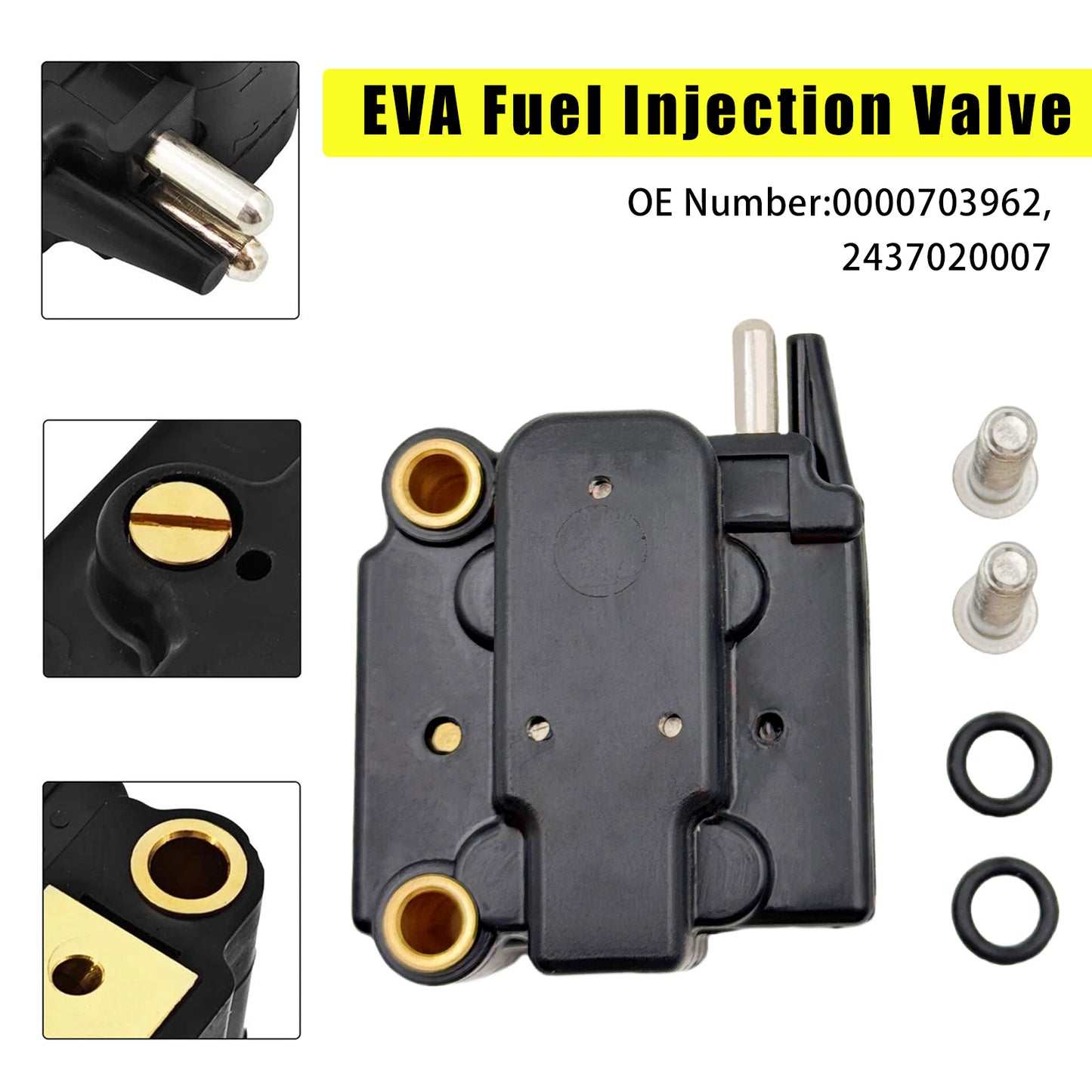 1972-1989 Mercedes-Benz SL-Class (R107 C107) 0000703962 Fuel Injection Electro Hydraulic Actuator Valve