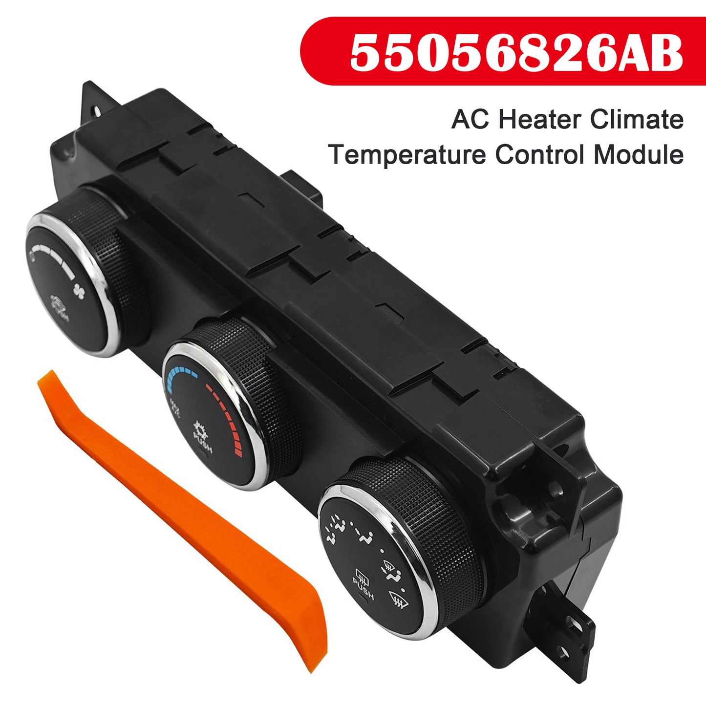 2009-2010 Ram 1500 55056826AB AC Heater Climate Temperature Control Module