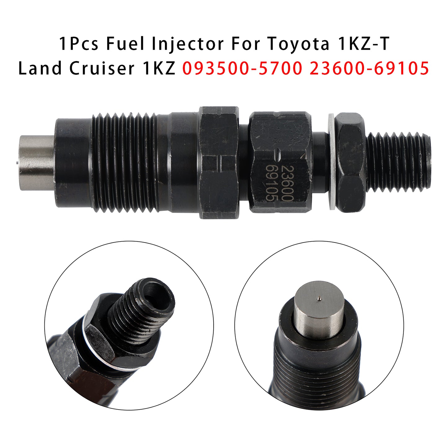 Toyota 1KZ-T Land Cruiser 1KZ 093500-5700 1Pcs Fuel Injector