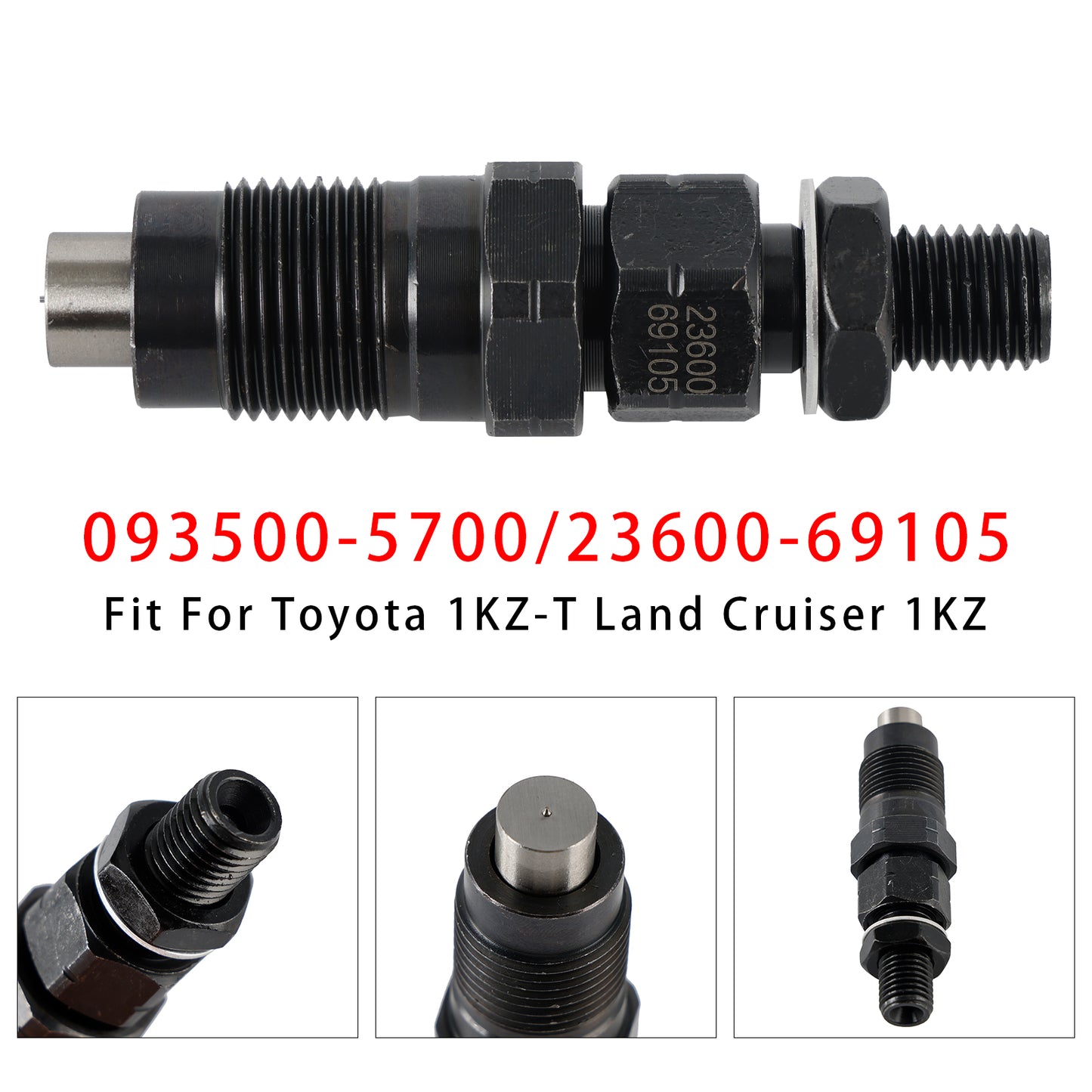 Toyota 1KZ-T Land Cruiser 1KZ 093500-5700 1Pcs Fuel Injector
