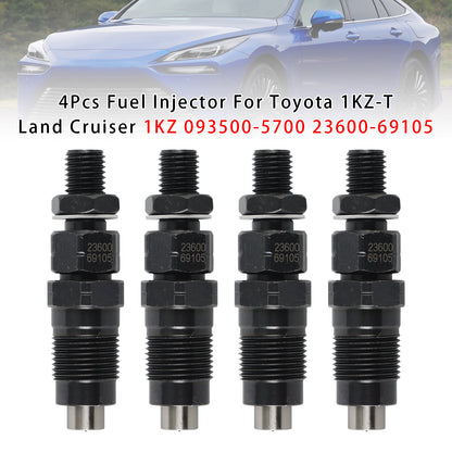 Toyota 1KZ-T Land Cruiser 1KZ 093500-5700 1Pcs Fuel Injector