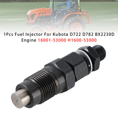 Kubota B7300HSD B7400HSD B7410D BX1500D BX1800D H1600-53000 1Pcs Fuel Injector