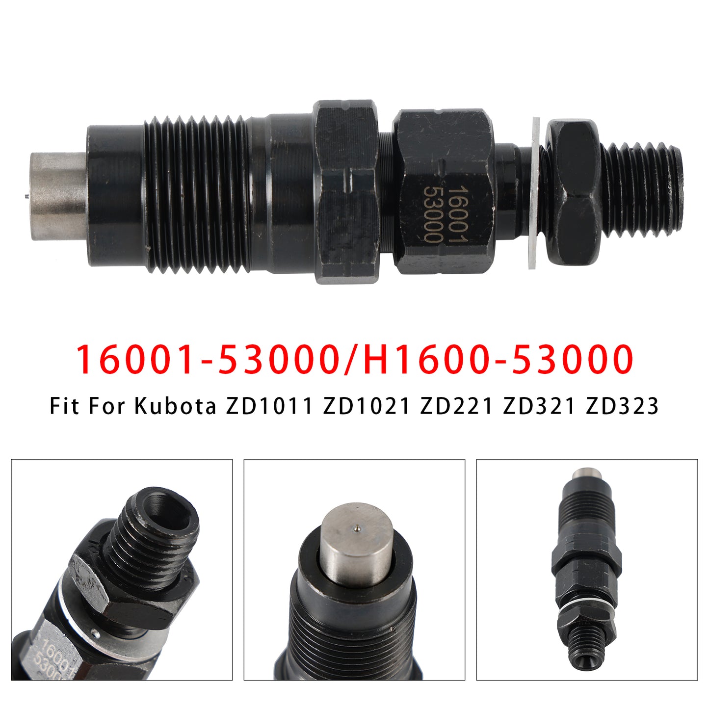 Kubota B7300HSD B7400HSD B7410D BX1500D BX1800D H1600-53000 1Pcs Fuel Injector