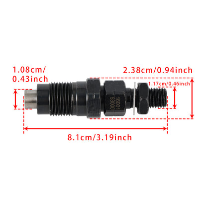 Kubota B7300HSD B7400HSD B7410D BX1500D BX1800D H1600-53000 1Pcs Fuel Injector