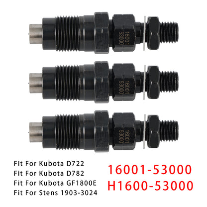 Kubota B7300HSD B7400HSD B7410D BX1500D BX1800D H1600-53000 1Pcs Fuel Injector