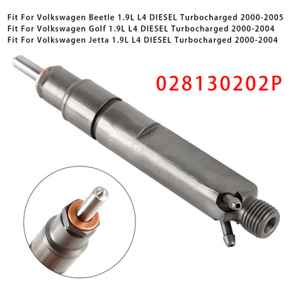 2000-2004 Volkswagen Jetta 1.9L L4 DIESEL Turbocharged 028130202P 1Pcs Fuel Injector