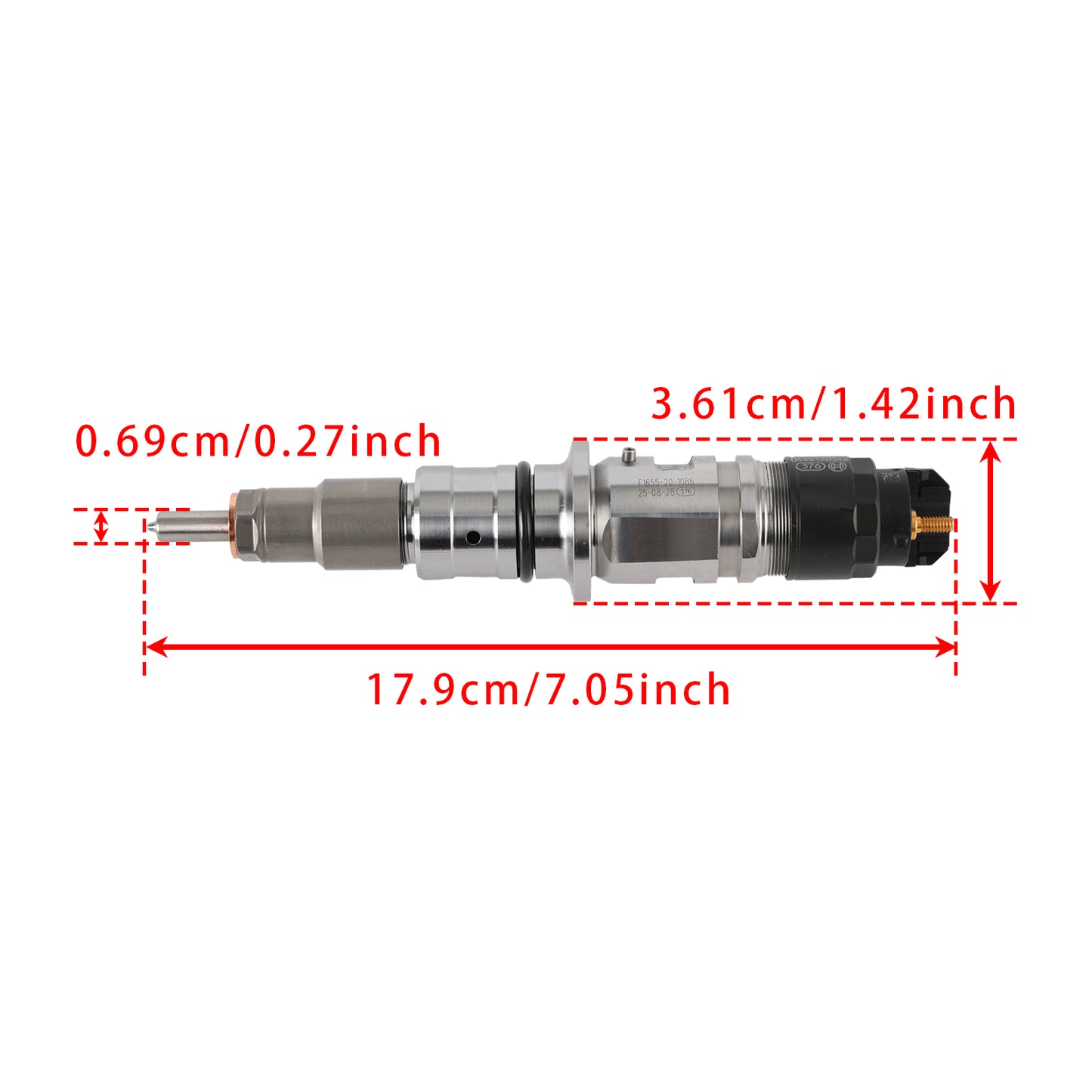 2013-2018 Dodge Ram 6.7L Cummins diesel equipped vehicles 0445120342 1Pcs Fuel Injector