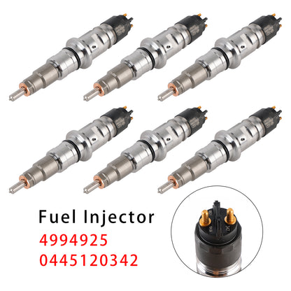 2013-2018 Dodge Ram 6.7L Cummins diesel equipped vehicles 0445120342 1Pcs Fuel Injector
