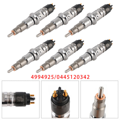 2013-2018 Dodge Ram 6.7L Cummins diesel equipped vehicles 0445120342 1Pcs Fuel Injector