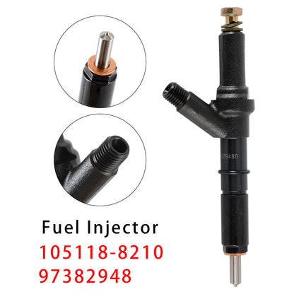 ISUZU 4JH1 Engine 105118-8210 1Pcs Fuel Injector