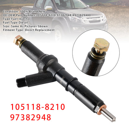 ISUZU 4JH1 Engine 105118-8210 1Pcs Fuel Injector