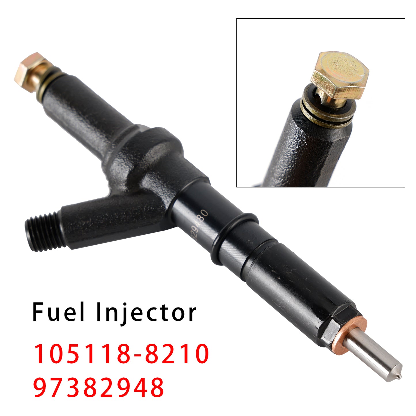 ISUZU 4JH1 Engine 105118-8210 1Pcs Fuel Injector