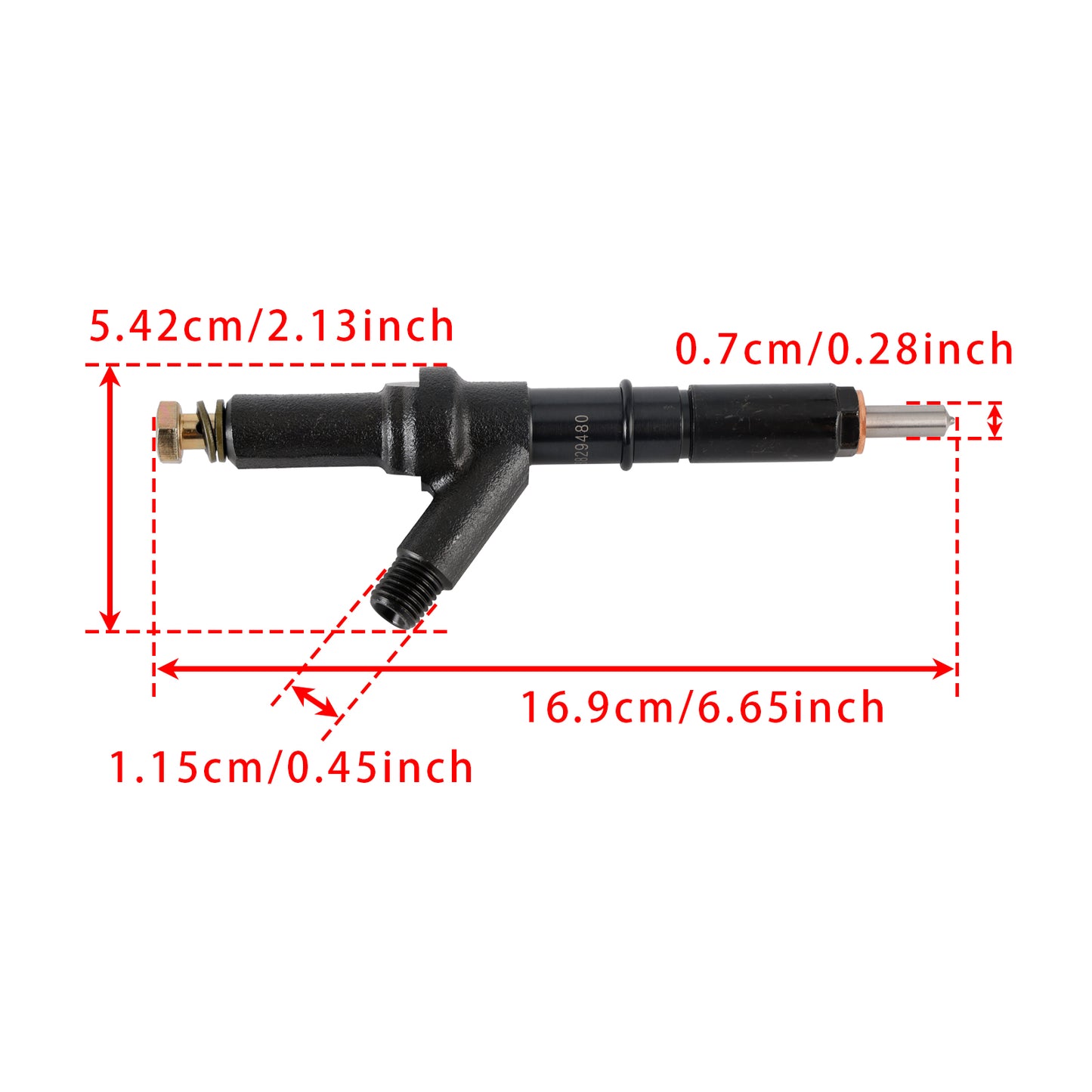 ISUZU 4JH1 Engine 105118-8210 1Pcs Fuel Injector