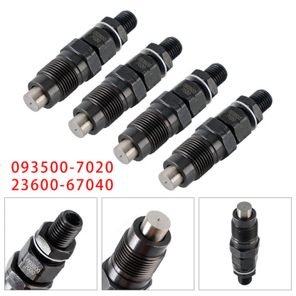 Hilux Surf Prado 1KZ-TE 3.0L 093500-7020 23600-67040 1Pcs Fuel Injector
