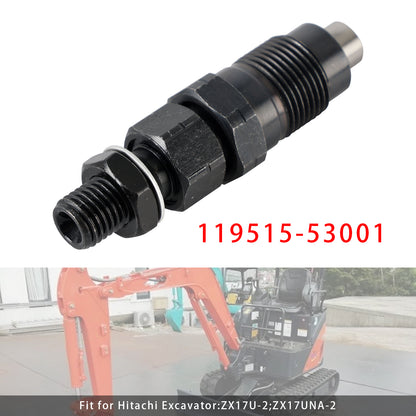 Komatsu Engine:2D70E-5S-BA 119515-53001 1Pcs Fuel Injector