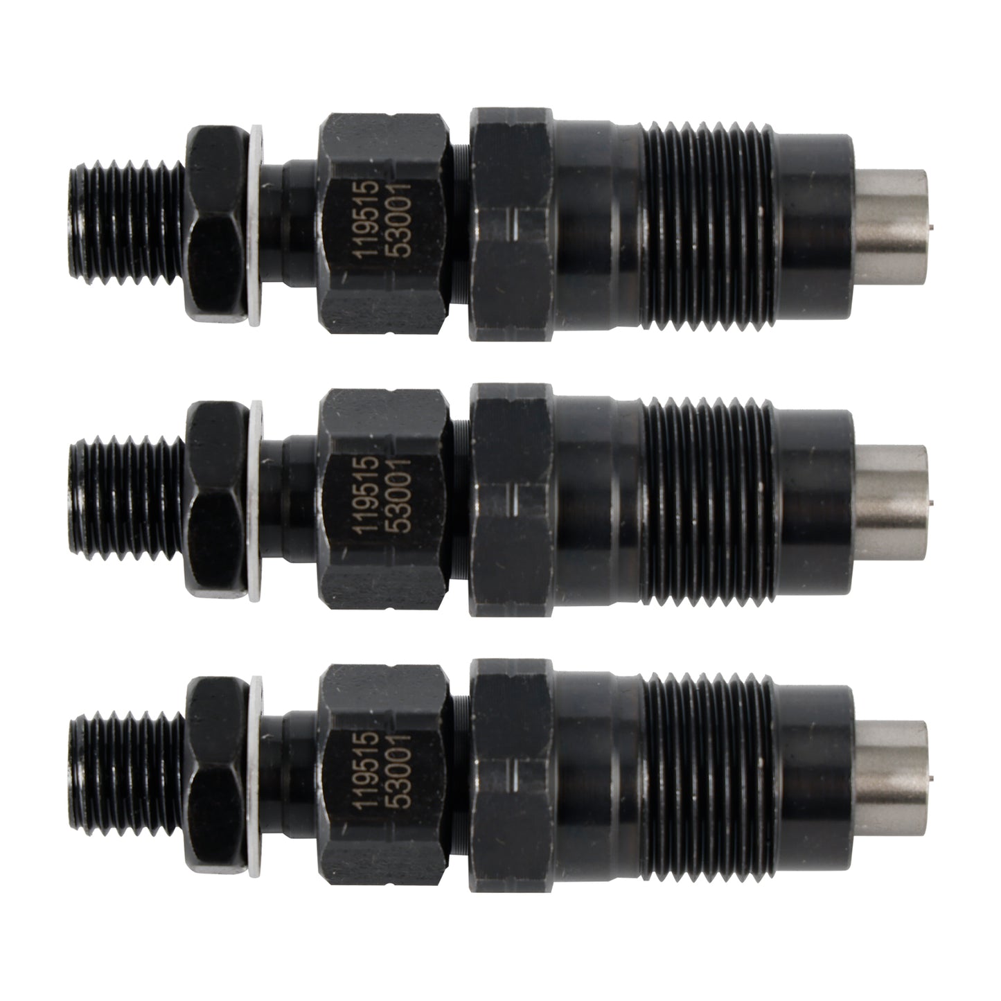 Komatsu Engine:2D70E-5S-BA 119515-53001 1Pcs Fuel Injector