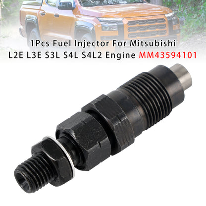Mitsubishi L2E L3E S3L S4L S3L2 S4L2 S4S Diesel engine MM43594101 1Pcs Fuel Injector