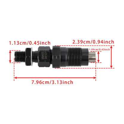 Mitsubishi L2E L3E S3L S4L S3L2 S4L2 S4S Diesel engine MM43594101 1Pcs Fuel Injector