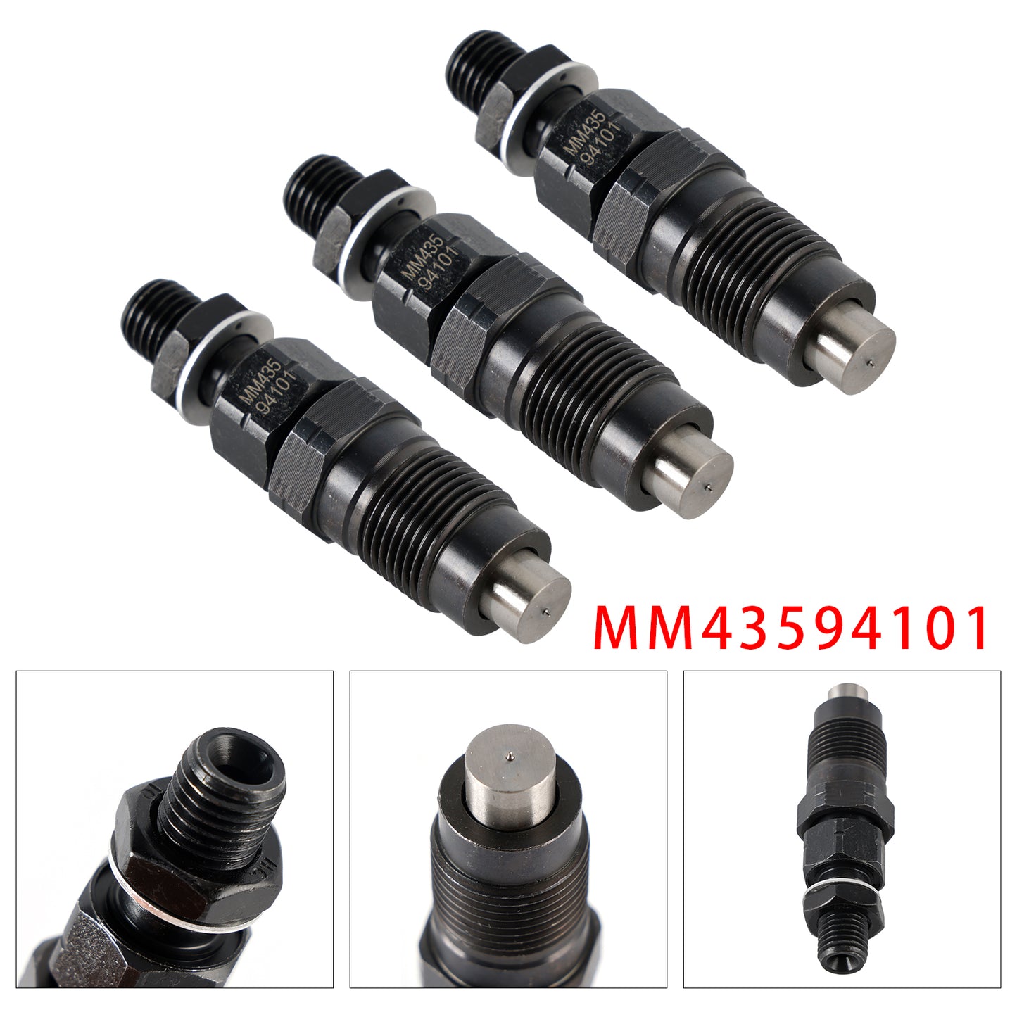 Mitsubishi L2E L3E S3L S4L S3L2 S4L2 S4S Diesel engine MM43594101 1Pcs Fuel Injector
