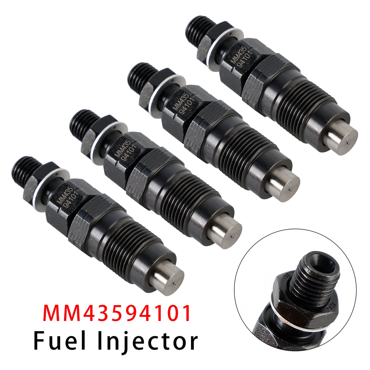 Mitsubishi L2E L3E S3L S4L S3L2 S4L2 S4S Diesel engine MM43594101 1Pcs Fuel Injector