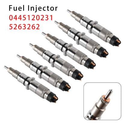 Komatsu Excavator: PW180-7E0 PW200-7E0 PW220-7E0 PC200-8 PC220LC-8 PC220LL-8 PC270LC-8 0445120059 1Pcs Fuel Injector