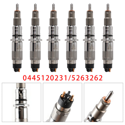 Komatsu Excavator: PW180-7E0 PW200-7E0 PW220-7E0 PC200-8 PC220LC-8 PC220LL-8 PC270LC-8 0445120059 1Pcs Fuel Injector